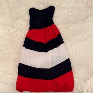 Stylish Red, White, and Blue Kids Dress